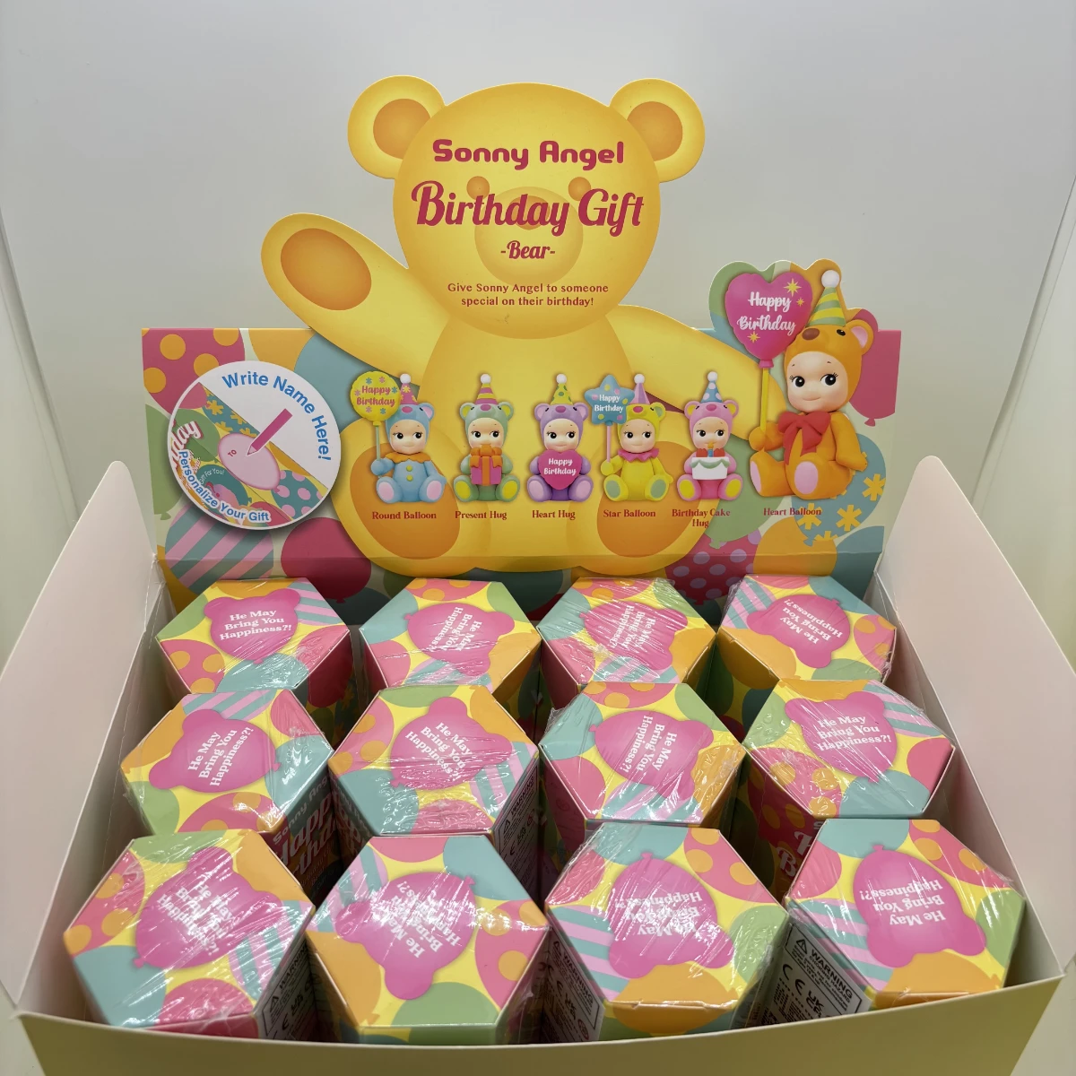 

Мини-фигурка Сонни Ангела, подарок на день рождения, серия медведей, слепая коробка, дайте зайский ангел, чтобы кто специально на ваш день рождения SAS65711