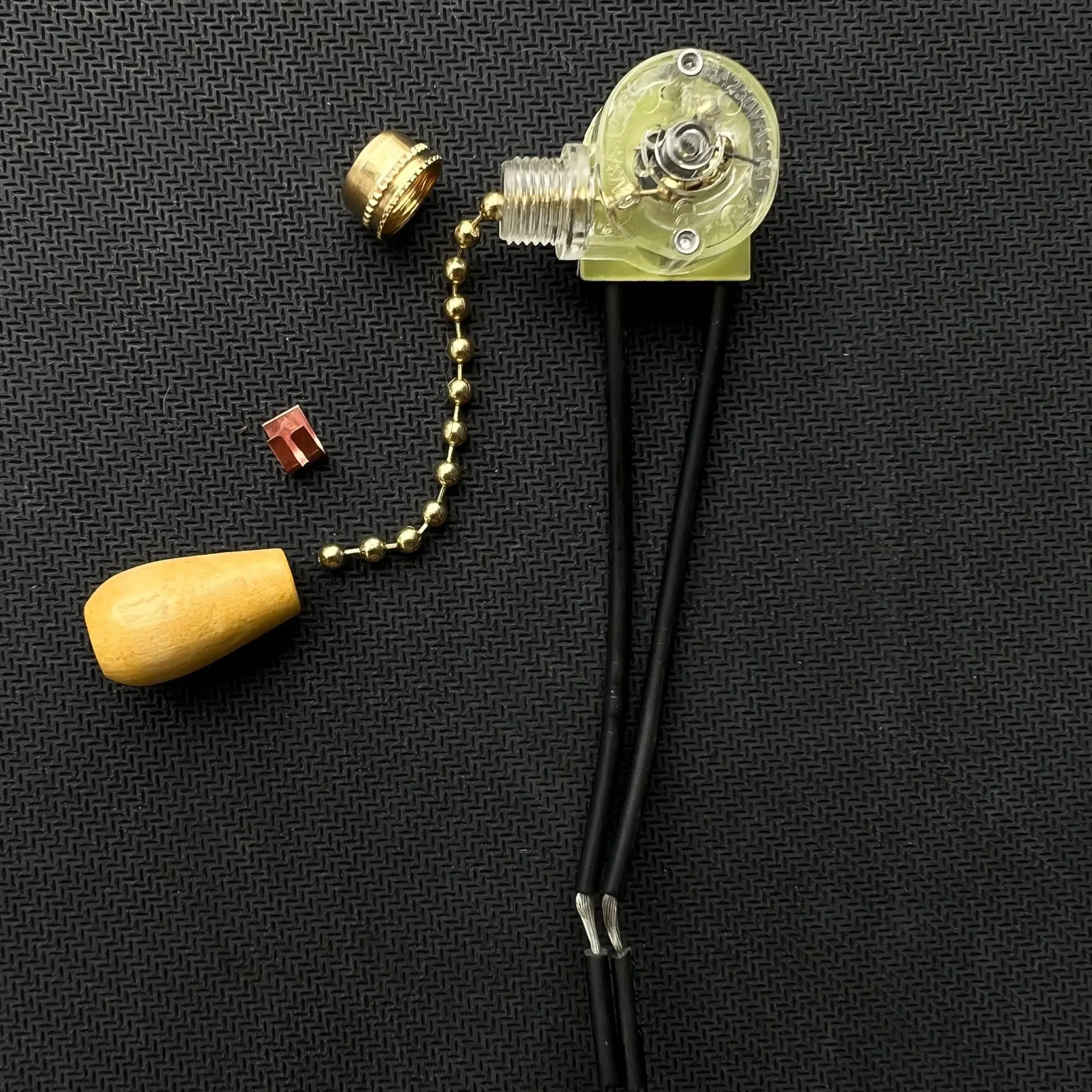 Replacement Pull Chain Switch For Wall Lamp Bedside Light Ceiling Fan Lighting Fixture Durable Nylon Cord Control Accessory