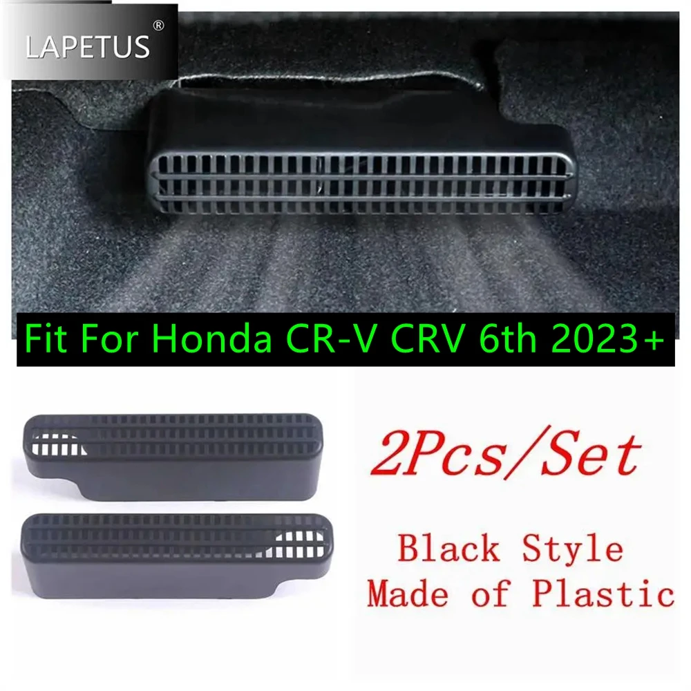 

For Honda CR-V CRV 6th 2023 2024 Auto Accessories Under Seat Floor Air AC Conditioning Duct Outlet Vent Dust Protection Cover