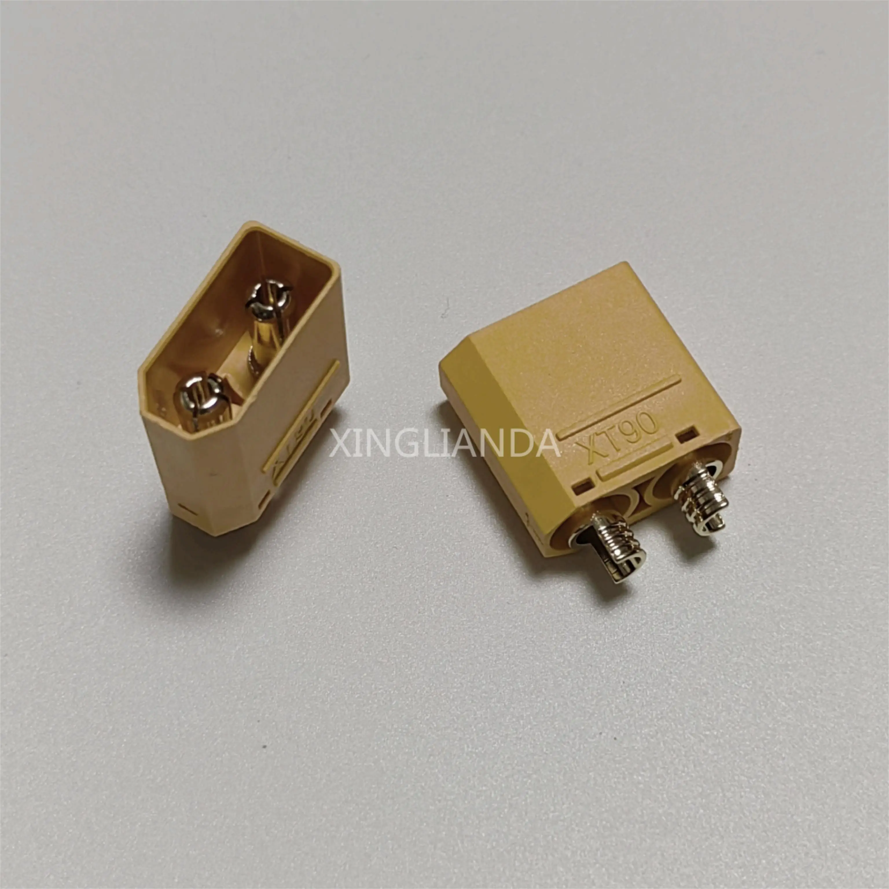 AMASS XT90H with Protective Insulating End Cap Connectors Male Female  for RC Hobby Model Lipo Battery Gold Plated Banana Plug