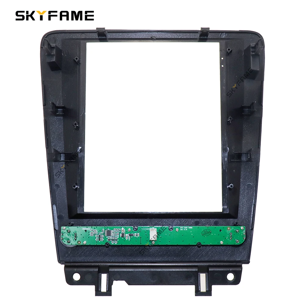 SKYFAME 자동차 프레임 근막 어댑터 Canbus 박스 디코더 포드 머스탱 용 안드로이드 라디오 대시 피팅 패널 키트