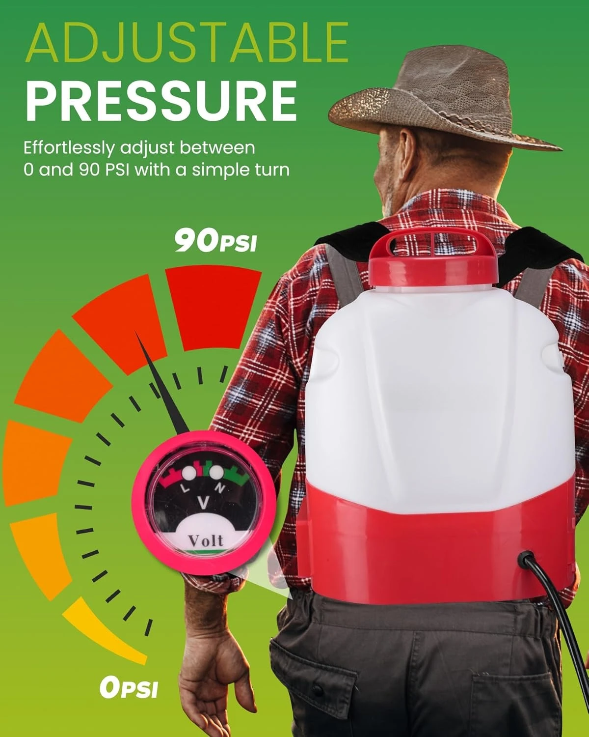 

Рюкзак-распылитель с батарейным питанием, 3,2 галлона, электрический решетчатый распылитель 100 фунтов на квадратный дюйм, работает с батареей 12 В, опрыскиватель для сорняков — горячая распродажа