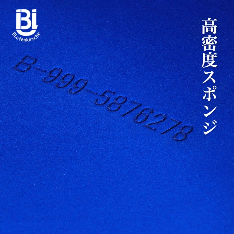 

BLütenkirsche Ultra-Sticky/Non-sticky Table Tennis Rubber Sheet High-Density Sponge Ping Pong Rubber Pip's in Advanced Players