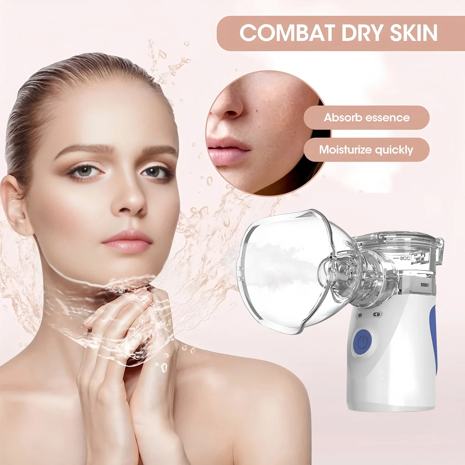 ضباب الوجه نانو البخاخ المرطب البخاخات جهاز البخار للوجه ترطيب الوجه ترطيب أدوات العناية بالبشرة ترطيب #2