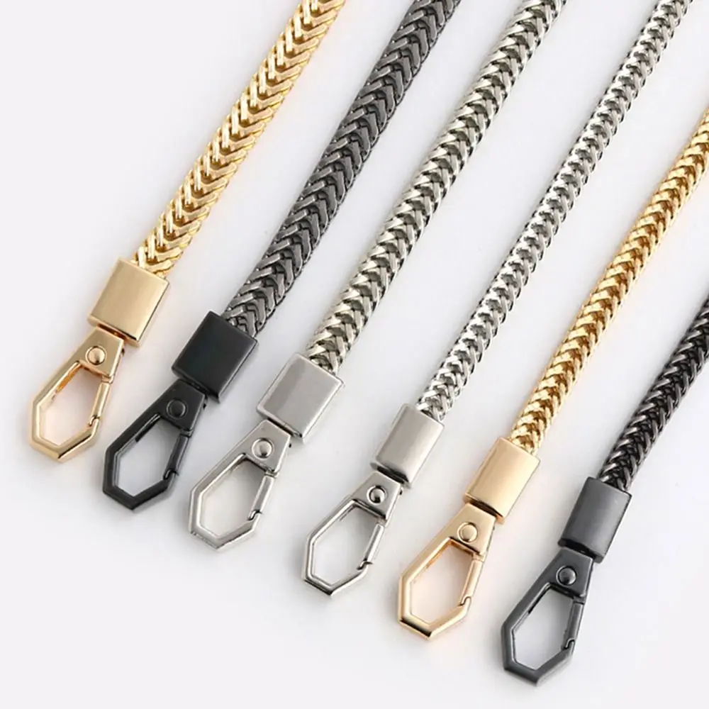 

Fashion Metal Bag Chain DIY Shoulder Bag Strap 7mm Handbag Handle Chain Purse Chain Belt Replacement Bag Accessory 40/100/120cm