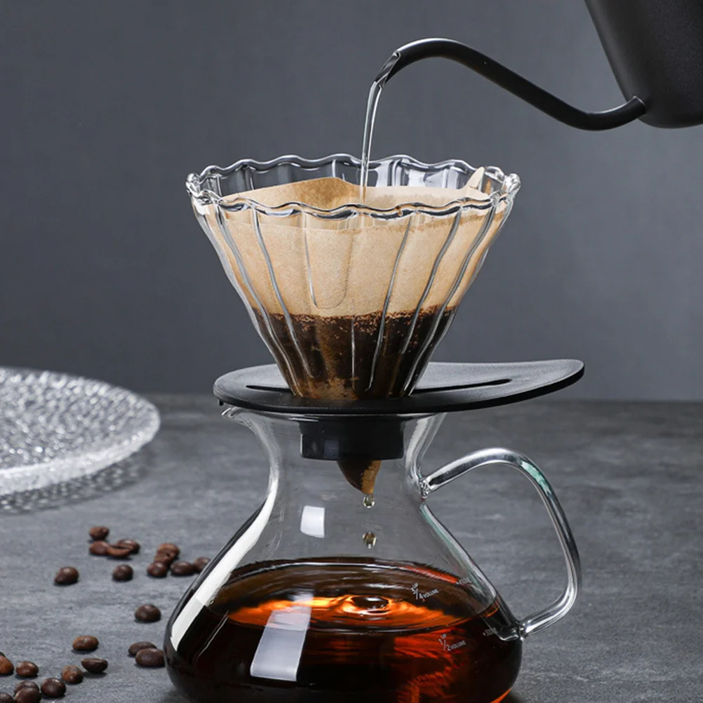 

Plastic Coffee Dripper Funnel Reusable Kitchen Filter Holder Household Coffee Accessory Convenient Cone Filter