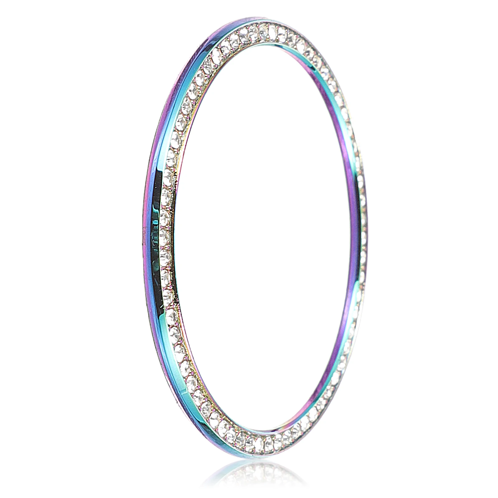 

Metal Frame Diamond Bezel Watch Sparkle Face Zinc Alloy Faceplate for