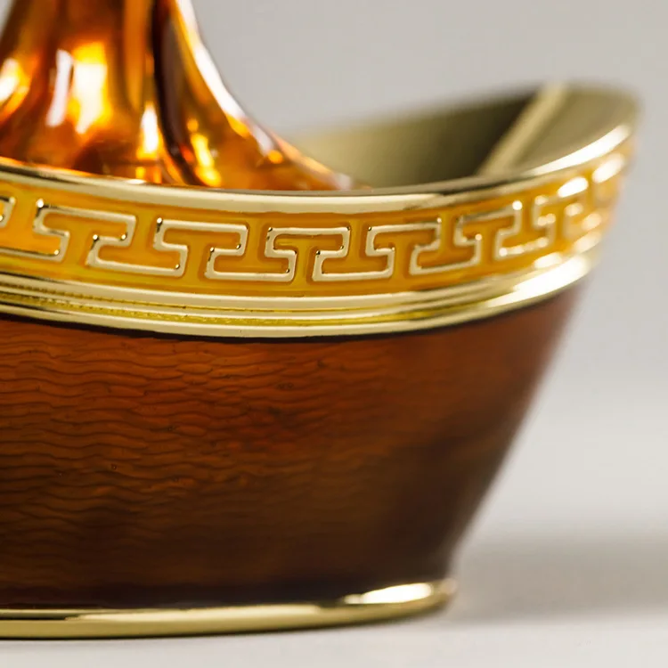 Fortune, cash cow, fortune ornament, home living room TV cabinet, decoration