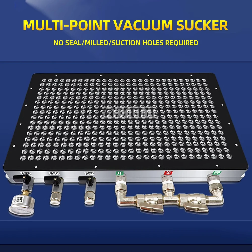 300*300 Vacuum Chuck Plate Fixtures Vacuum Table For CNC Milling Machine Vacuum Suction Cup for Holding Copper Aluminum Acrylic