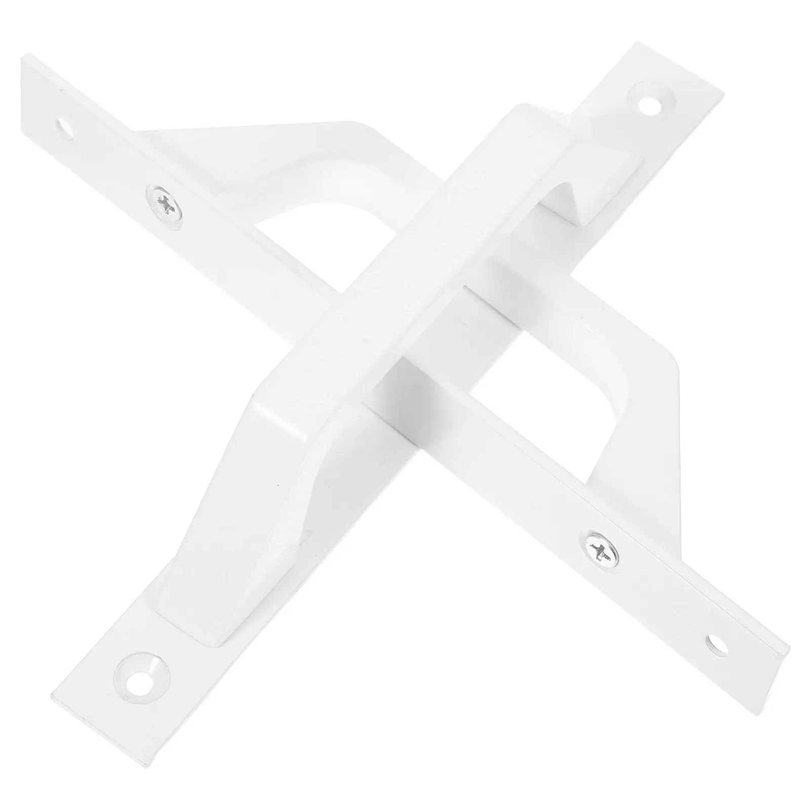 

2 шт. ручки для дверей в индустриальном стиле, практичные ручки-тяги для ворот, шкафов, сараев, из алюминиевого сплава, белые