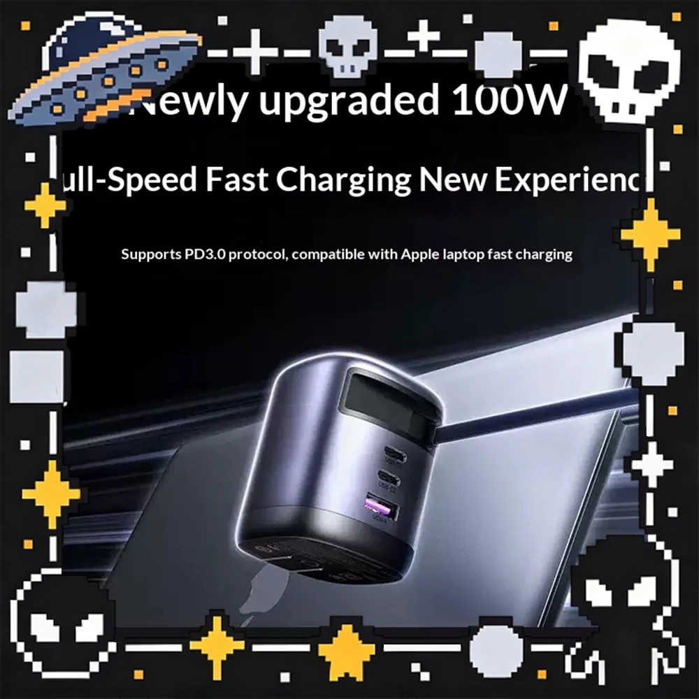 UGREEN 45W Gallium Nitride Adapts To New Charging Power. Gallium Nitride Charger Charger, Mobile Phone Fast Charging Head