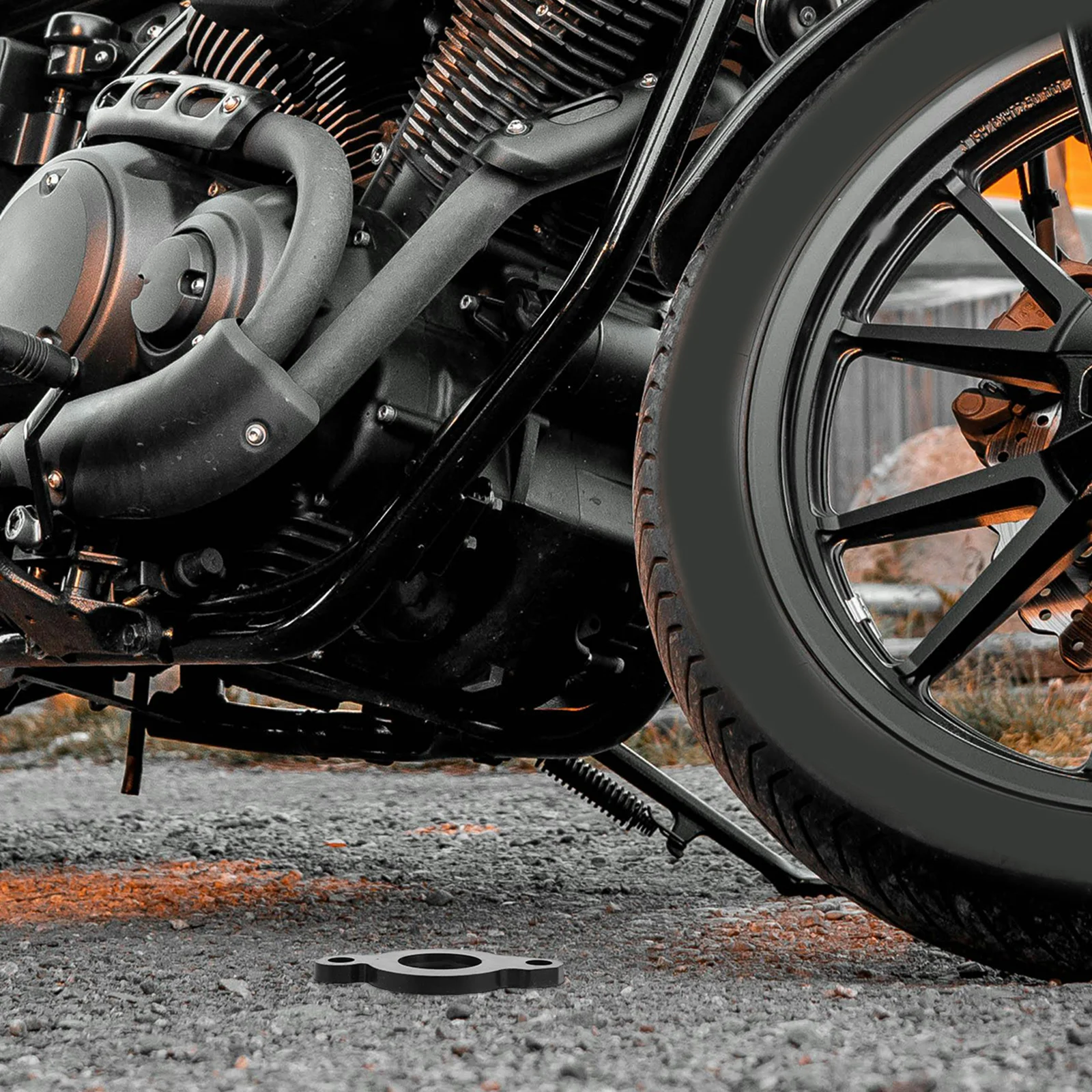 

Flange Connection Intake Pipe Gasket Durable High Temperature Resistant Exhaust Manifold Washer Auto Exhaust Flange Seal