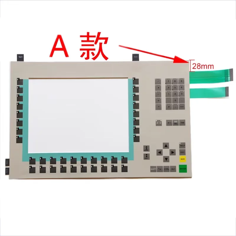 New Membrane Keypad for MP370 KEY-12 6AV6542 6AV6 542-0DA10-0AX0 MP370-12 Window Glass Panel Keyboard