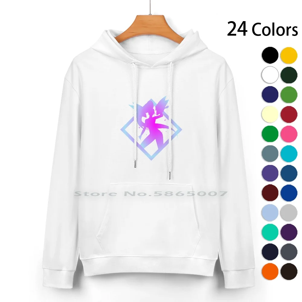 K / Da – Drum Go Dum , Kai'sa Pure Cotton Hoodie Sweater 24 Colors Evelynn Kda Villain Ahri Akali The Baddest Kaisa Seraphine