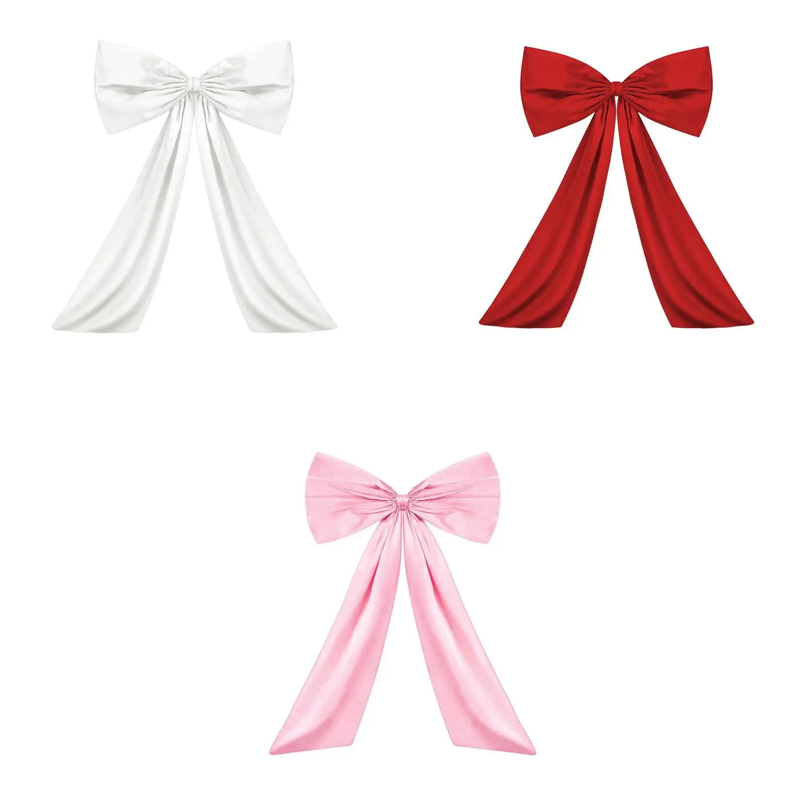 

Large Bow Decor Giant Ribbon Tie Home Ormanent Gift Large Room Wall Decoration Birthday Party Decor for Themed Bridal Wedding