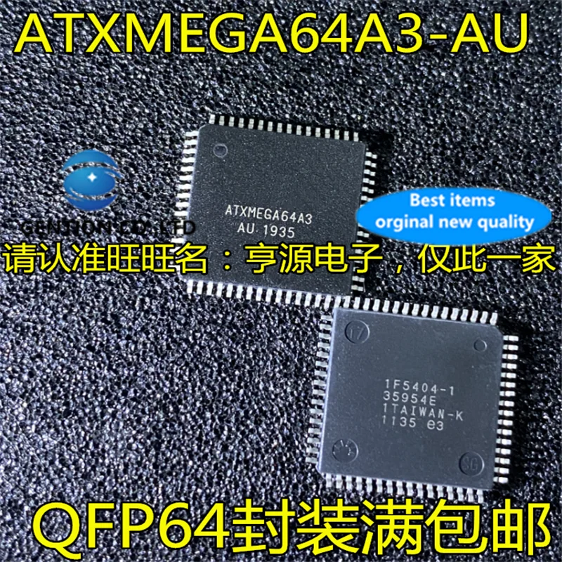 

5 шт. ATXMEGA64A3 ATXMEGA64A3-AU QFP64 чип микроконтроллера в наличии 100% новый и оригинальный