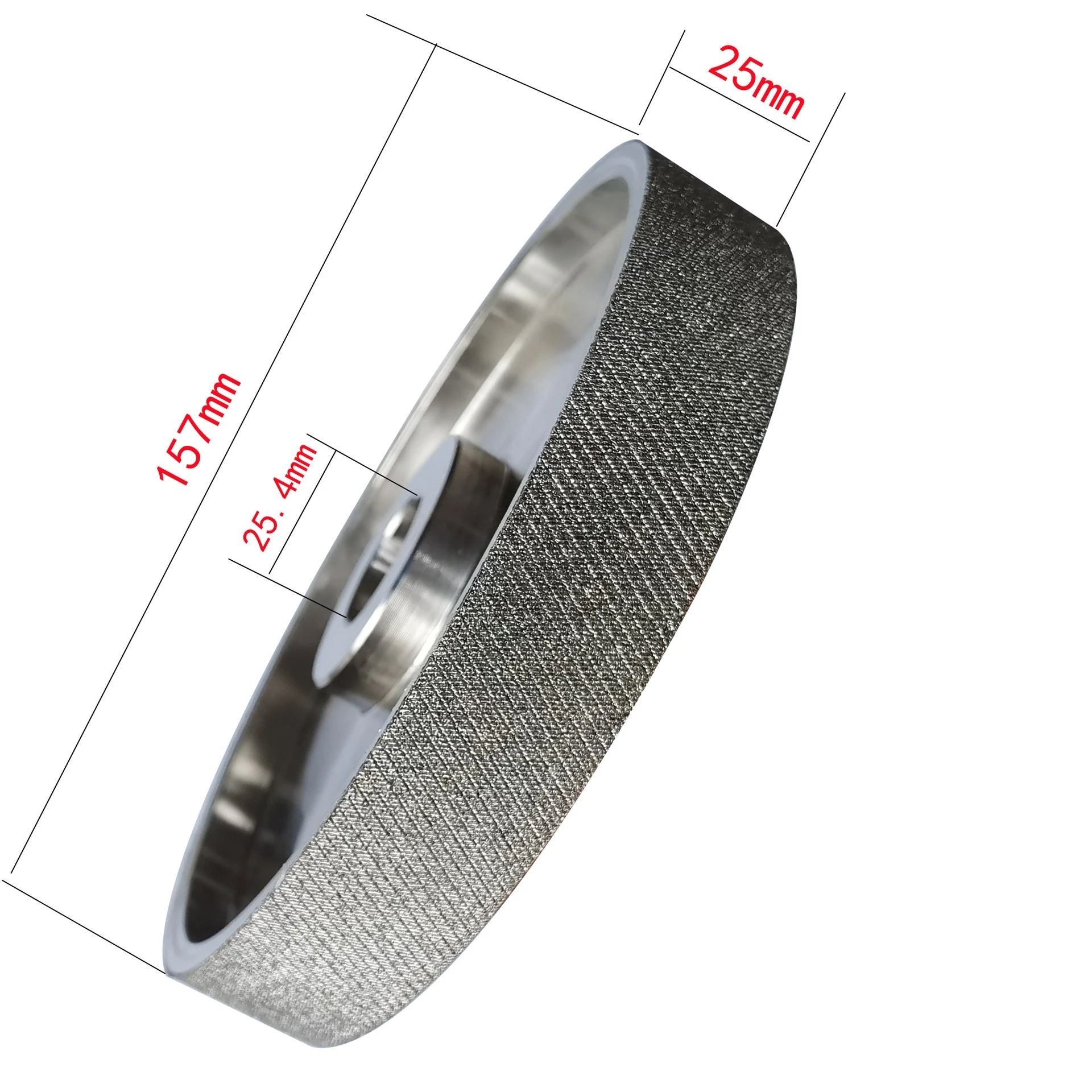 Grid Like Mesh Surface Diamond Alloy Grinding Wheel 6-inch 25.4 Hole Ceramic Glass Jade Polishing Wheel