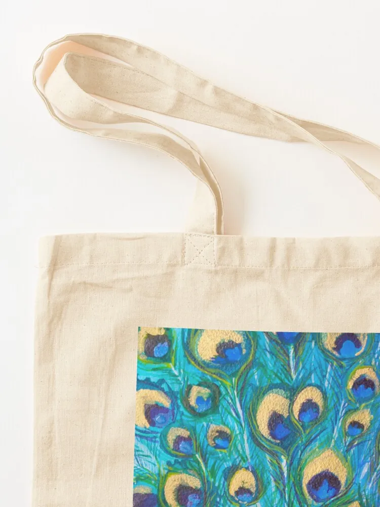 Beautiful Painted Peacock in its Full Glory Tote Bag cute pouch bag shopper bag woman large size bags custom fabric