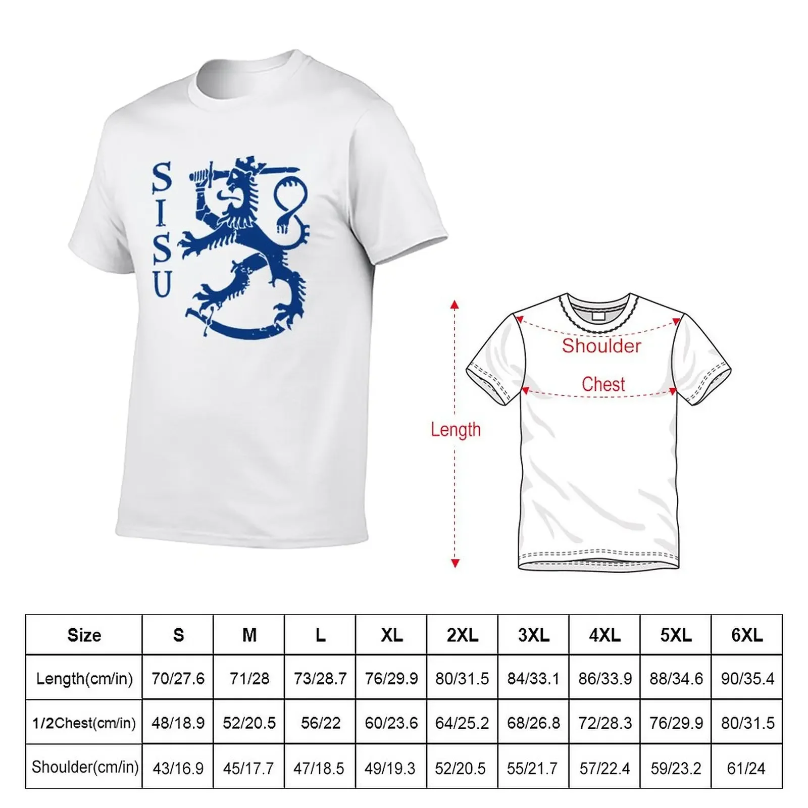 Sisu T-Shirt vintage clothes oversized sports fans shirts graphic tees mens tall t shirts