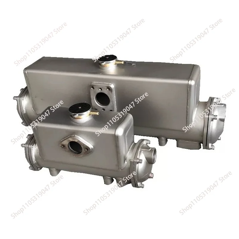 Series 304 Stainless Steel Marine Heat Exchanger Diesel Engine Cooler Water Thermostat for Sea and Fresh Water