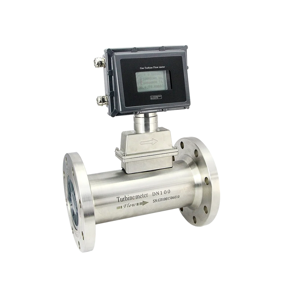 Natural lpg gas cng flow meter gas meter gas turbine flowmeter sensor air flow meter lpg gas turbine meter