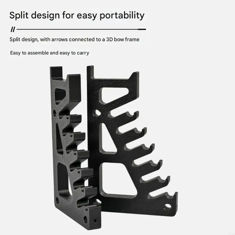 Нескользящая подставка для луков Archerys, легкая конструкция, держатель для стрел, подставка для безопасной охоты на открытом и