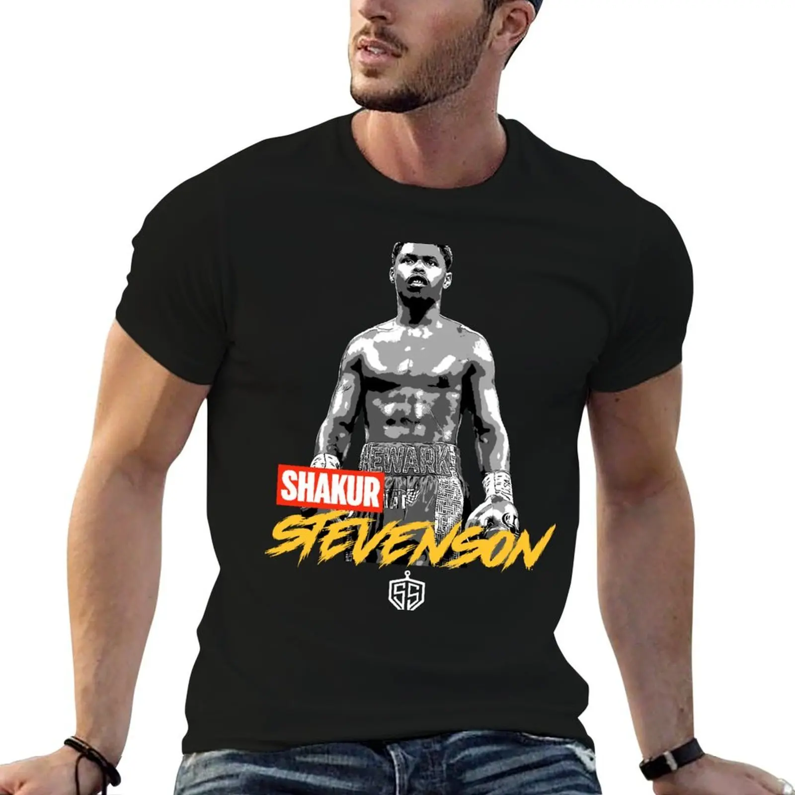 Shakur Stevenson T-Shirt luxury t-shirt cotton graphic tees mens graphic t-shirts funny
