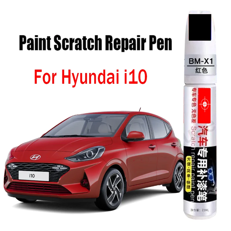 

Car Paint Pen Scratch Repair Touch-Up Paint Pen for Hyundai i10 2025 2024 Paint Scratch Remover Car Paint Care Accessories