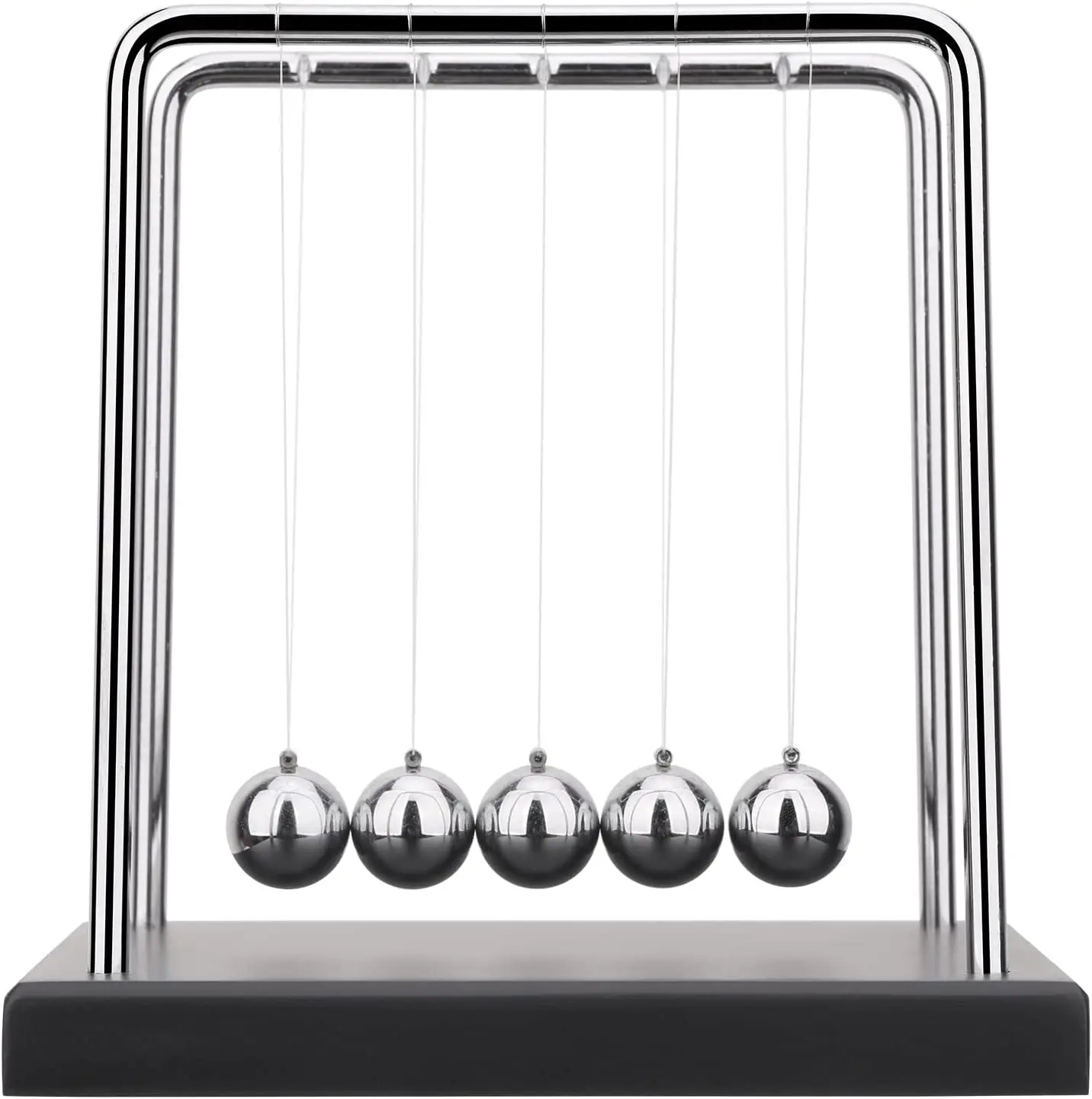 Newtons Cradle Balance Balls Science Physics Gadget Desktop Decoration Kinetic Motion Toy for Home and Office