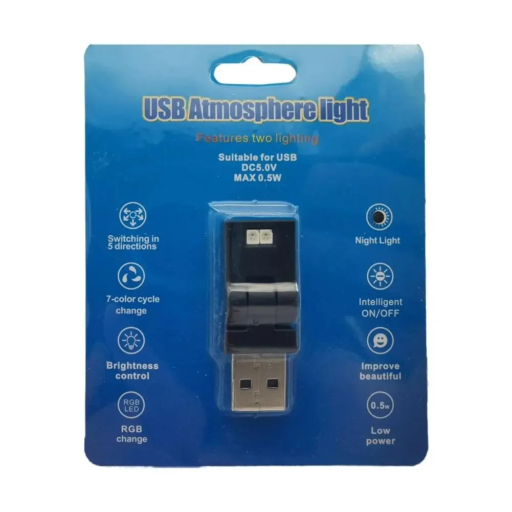 TPYE-C LED Smart Laptop-Tastaturbeleuchtung Heim- und Bürodekoration Nacht-LED-Atmosphärenlampe Mini-LED-Autoinnenbeleuchtung Notfallbeleuchtung