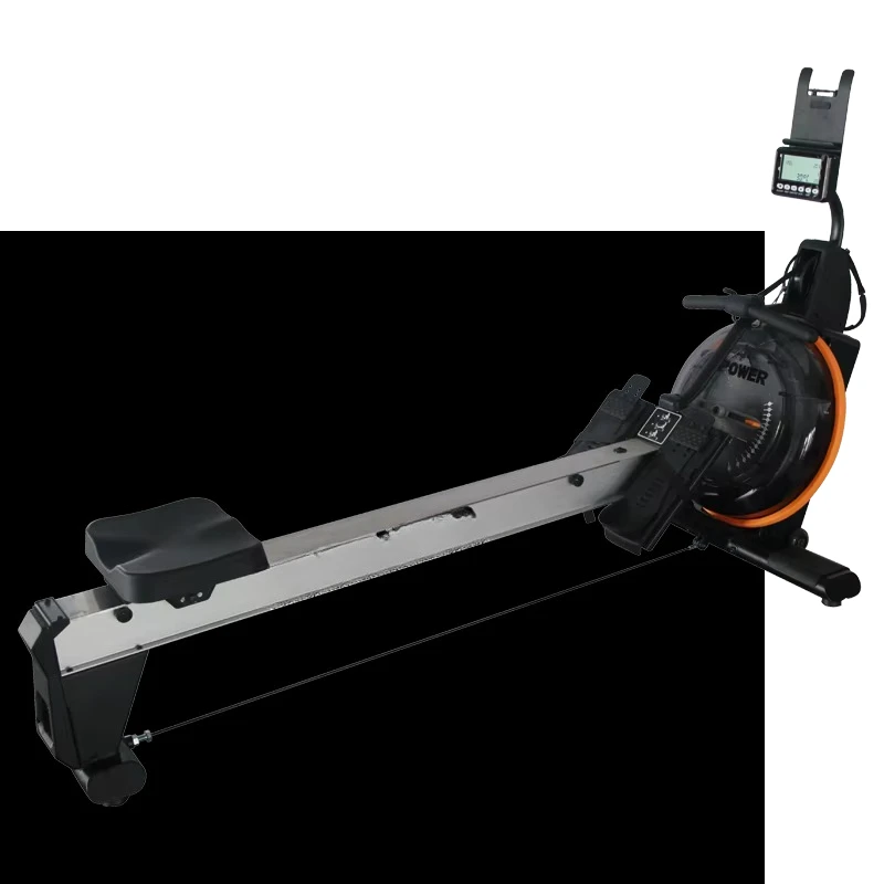 실내용 카디오 로잉 머신 자기 저항 접이식 조용한 홈 짐 장비 HD LCD 디스플레이 친환경