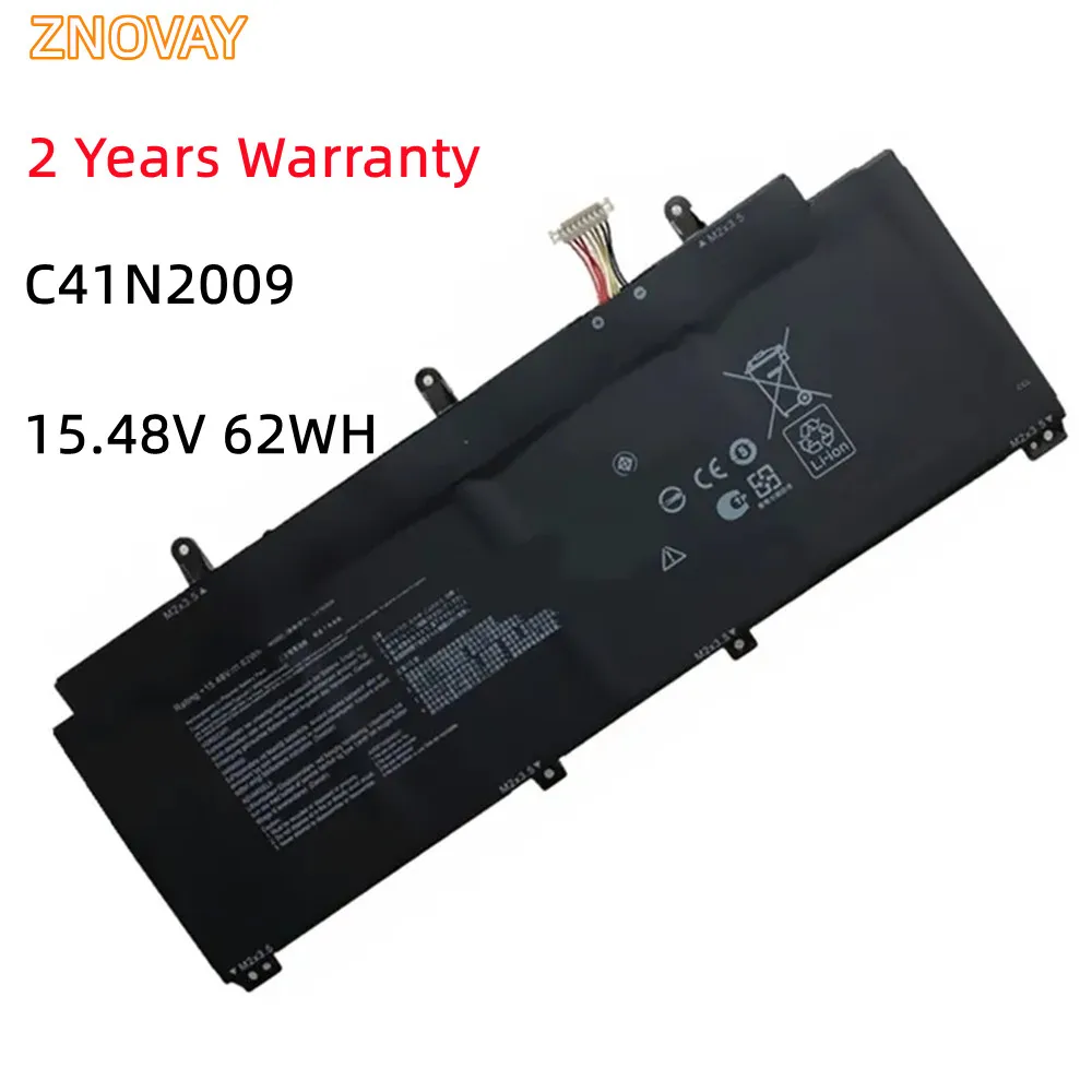 

ZNOVAY C41N2009 Laptop Battery For ASUS ROG Flow X13 PV301 PV301QH GV301 GV301Q GV301QC GV301QE GV301QH GV301RA GV301RC 4007mAh