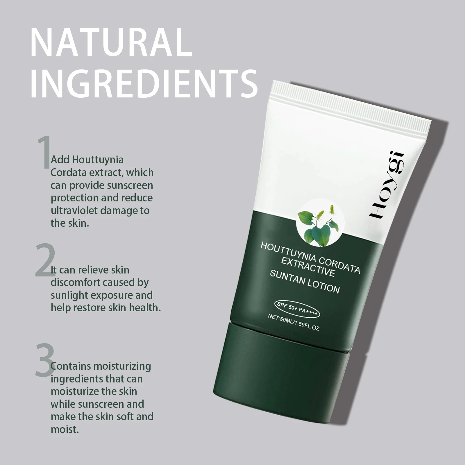 كريم وجه خفيف الوزن واقي من الشمس SPF 50 مللي غير دهني مرطب لهجة البشرة حماية من الأشعة فوق البنفسجية الشعاب المرجانية آمن للاستخدام اليومي تحت المكياج