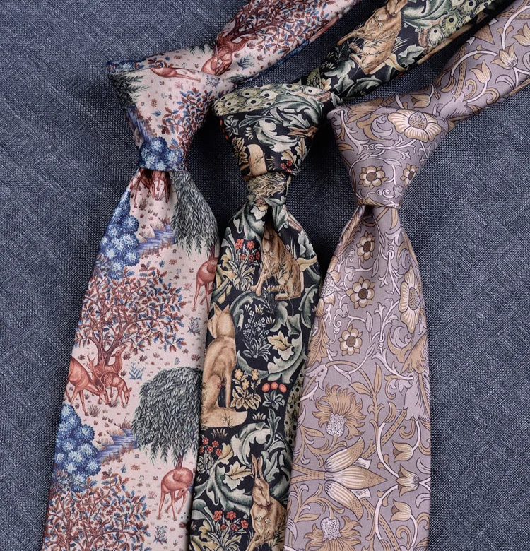 Neue 8cm Herren Krawatte Druck muster klassische Krawatten für Mann Bräutigam Groom sman Imitation Seide Blumen Krawatten Hochzeit Accessoires – Detail 31