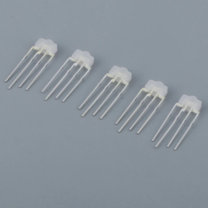 10Pcs Mechanical Keyboard Light RGB LED 4pin RBG Lamp Full-color For Kailh OTM Gateron Greetech Switch Keycool Razer Keyboard