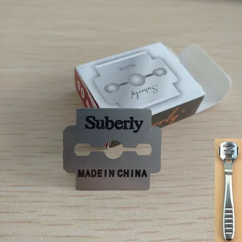 발 하드 스킨 리무버 손 발 파일 풋 케어 페디큐어 기계에 대 한 10Pcs 스테인레스 스틸 교체 블레이드