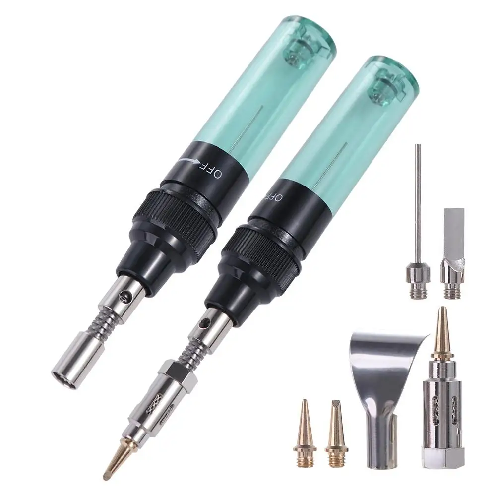 

Portable Butane Torch Heat-resistance Accessories Soldering Iron Head Cordless Solder Tool Welding Pen Welding Iron Gas Welding