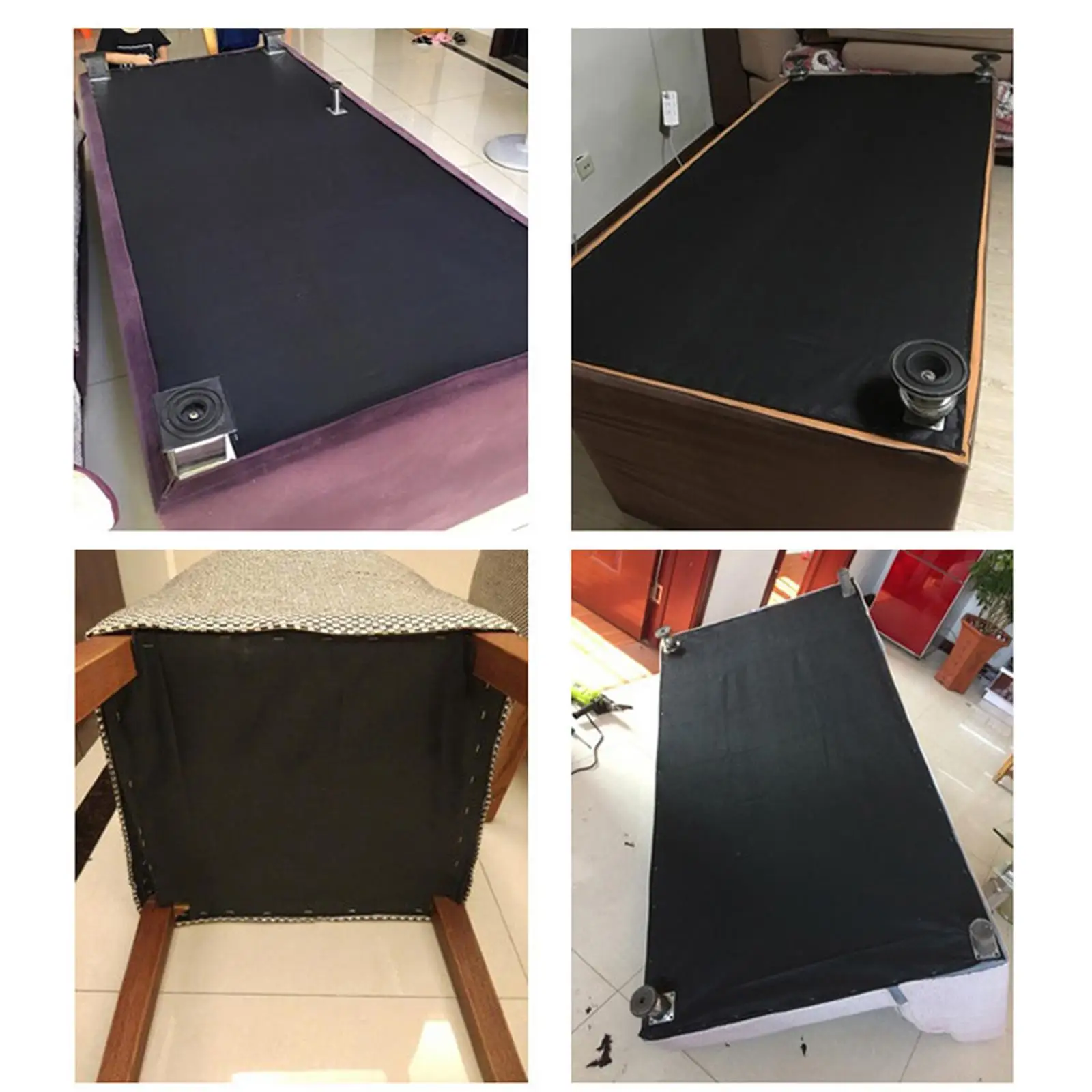 Sofa Bottom Dust Cover Fabric Practical Easy to Install Premium Bottom Cloth