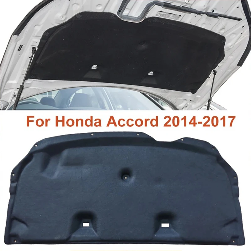 2014-2017 Heat Sound Cover Insulation Cotton Pad for Honda Accord G9 2014 2015 2016 2017 Accessories Soundproof Firewall Mat