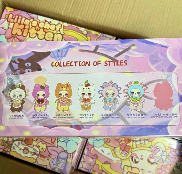 Liila Lucky Cat V4 Sweet Treats Chef Kitten Series Plush Blind Box