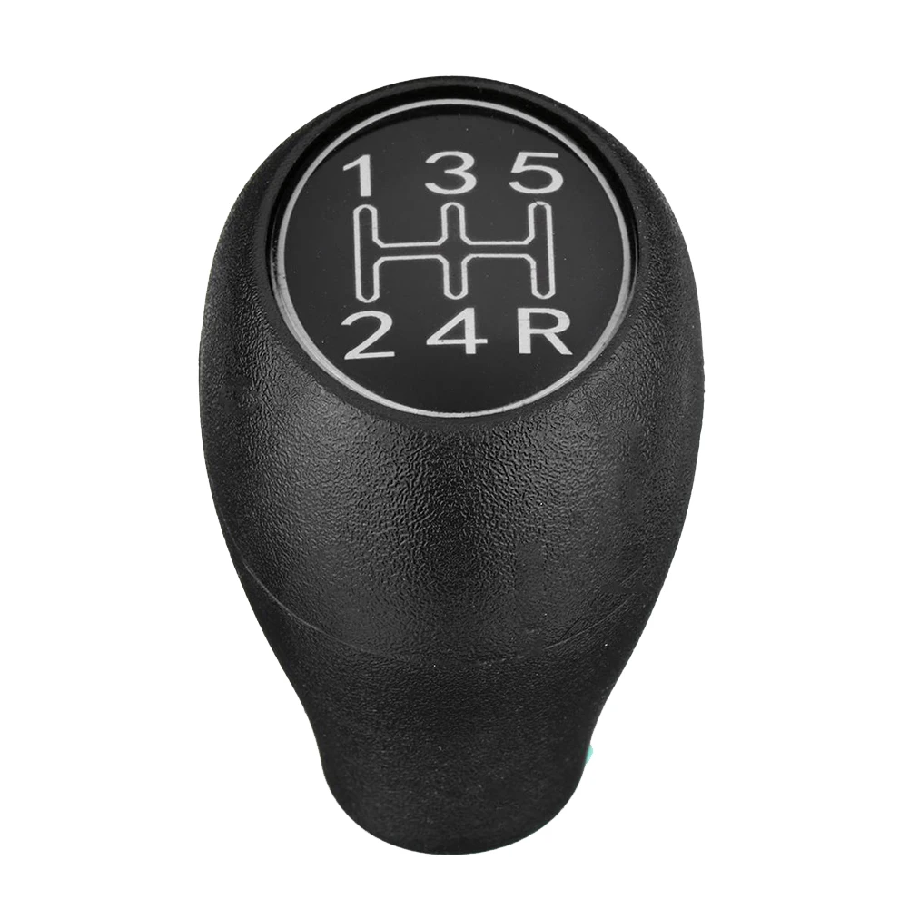 5 Speed Manual Car Gear Shift Knob Shifter Lever Handle Stick for Peugeot 504 505 309 205 CTI Silver ABS