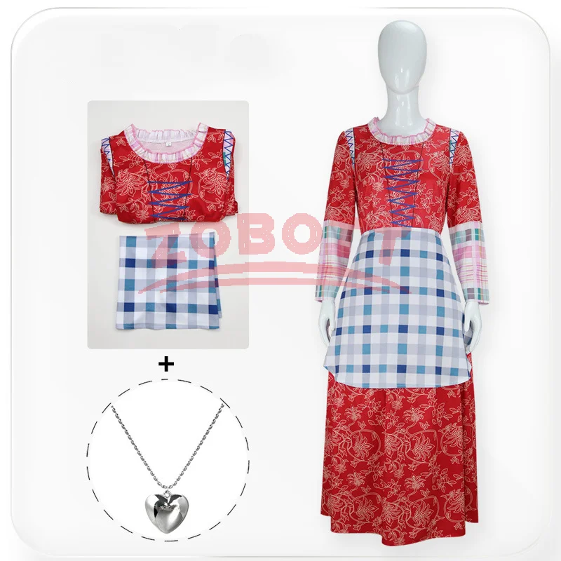 The Snow White Evil Queen Cosplay Costume with Crown Evil Queen Costume Dress Halloween Carnival Costume view 5