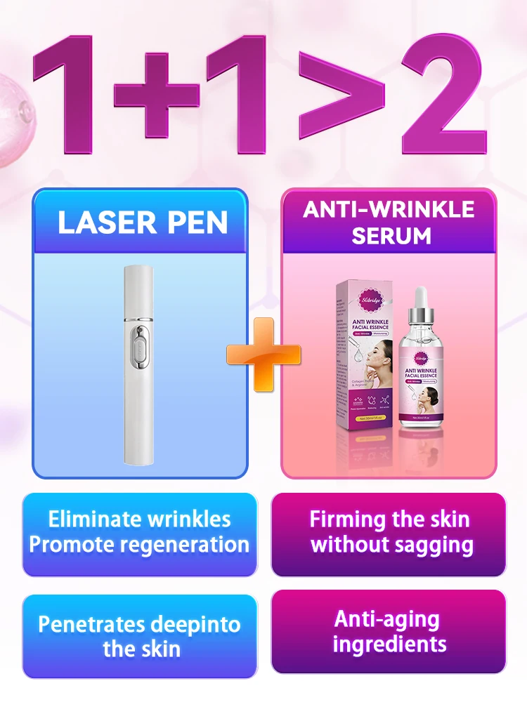 Mini Anti-Wrinkle Laser Pointer Maintains 20-Year-Old Look Without Side Effects Improves Neck Wrinkles Beauty Health Tools