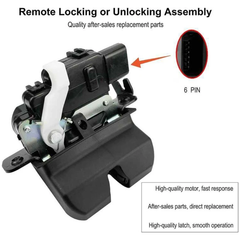 Liftgate Rear Trunk Door Lock ActuatorFor 3.3L 2.0L 81230-C5000 81230C5000 Drop shipping