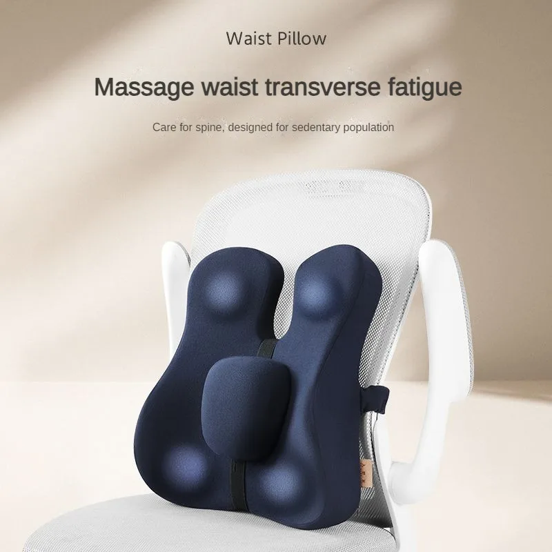 

Orthopedic Chair Back Cushion Memory Foam Car Seat Office Sofa Waist Lumbar Side Support Pillow Spine Coccyx Protect