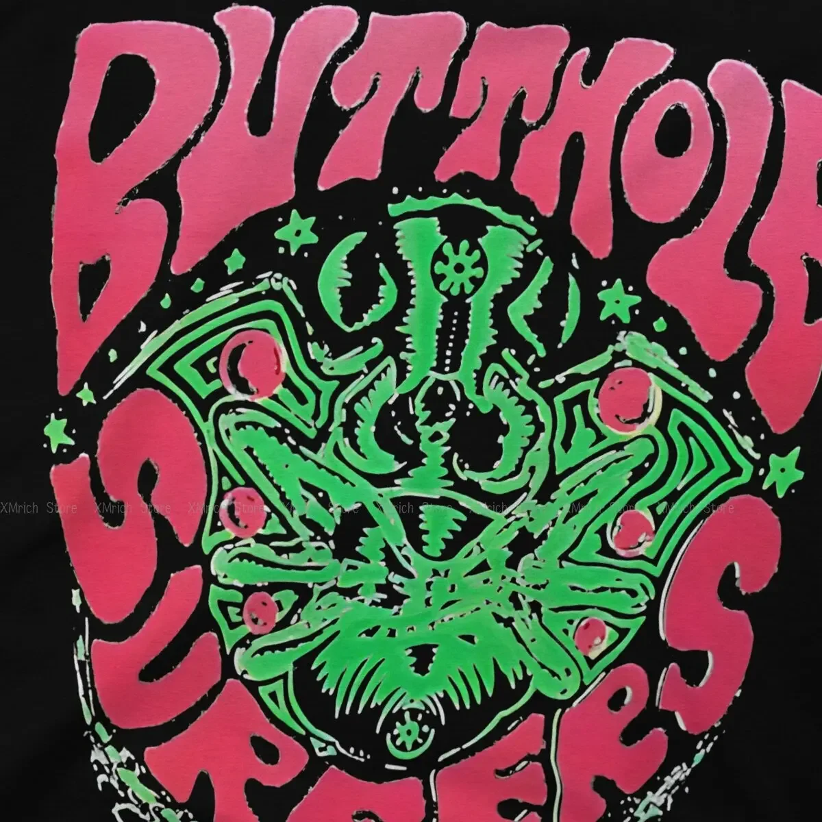 Cool T Shirt Men 100% Cotton Awesome T-Shirt Round Collar Butthole Surfers Tees Short Sleeve Clothing Printed image 3