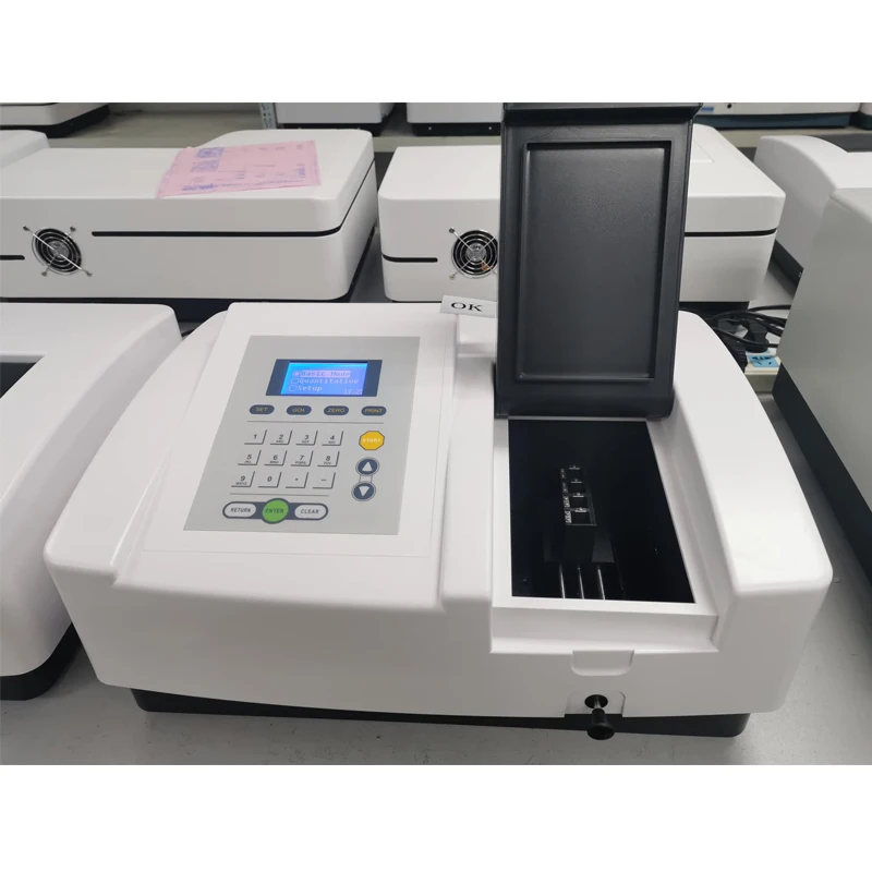

UV1700 Single Beam UV-Vis Spectrophotometer Lab Universal Spectrometer 190-1100nm Deuterium Lamp Benchtop