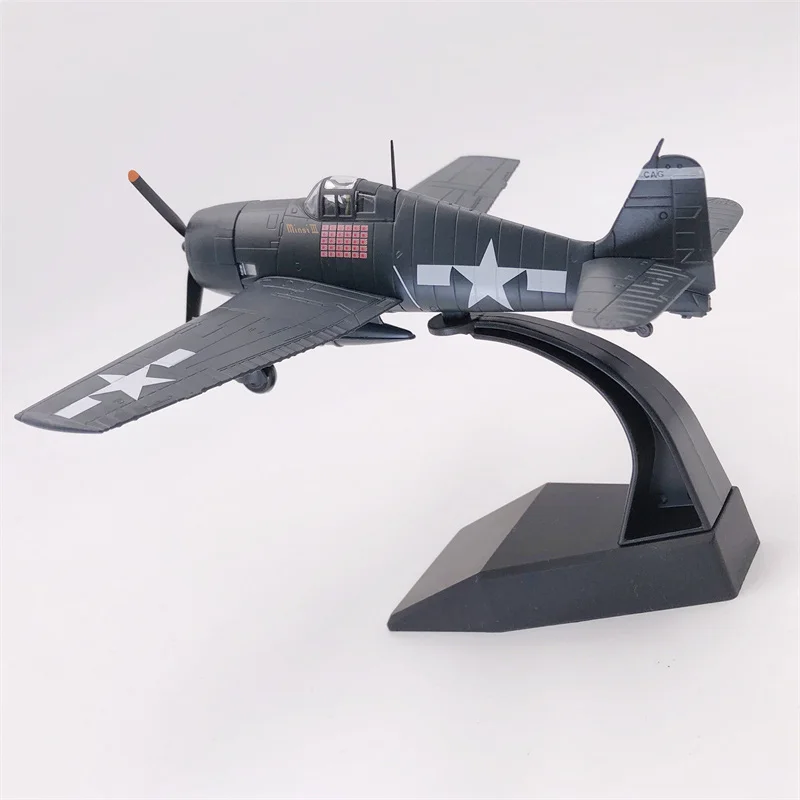 1:72 Scale The Battle of Leyte Gulf US Army F6-F Hellcat McCampbell Ride Military Combat Aircraft Model Display