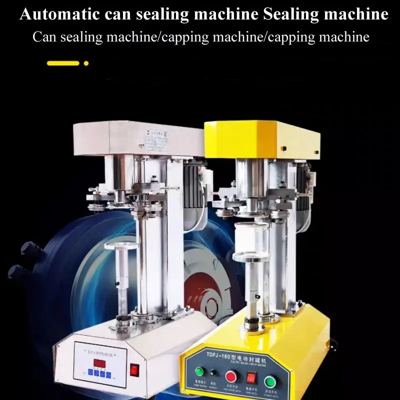 

2025 Can Sealing Machine Seafood Canning Sealer Machine Automatic Ring-pull Tinplate Can Capping Machine