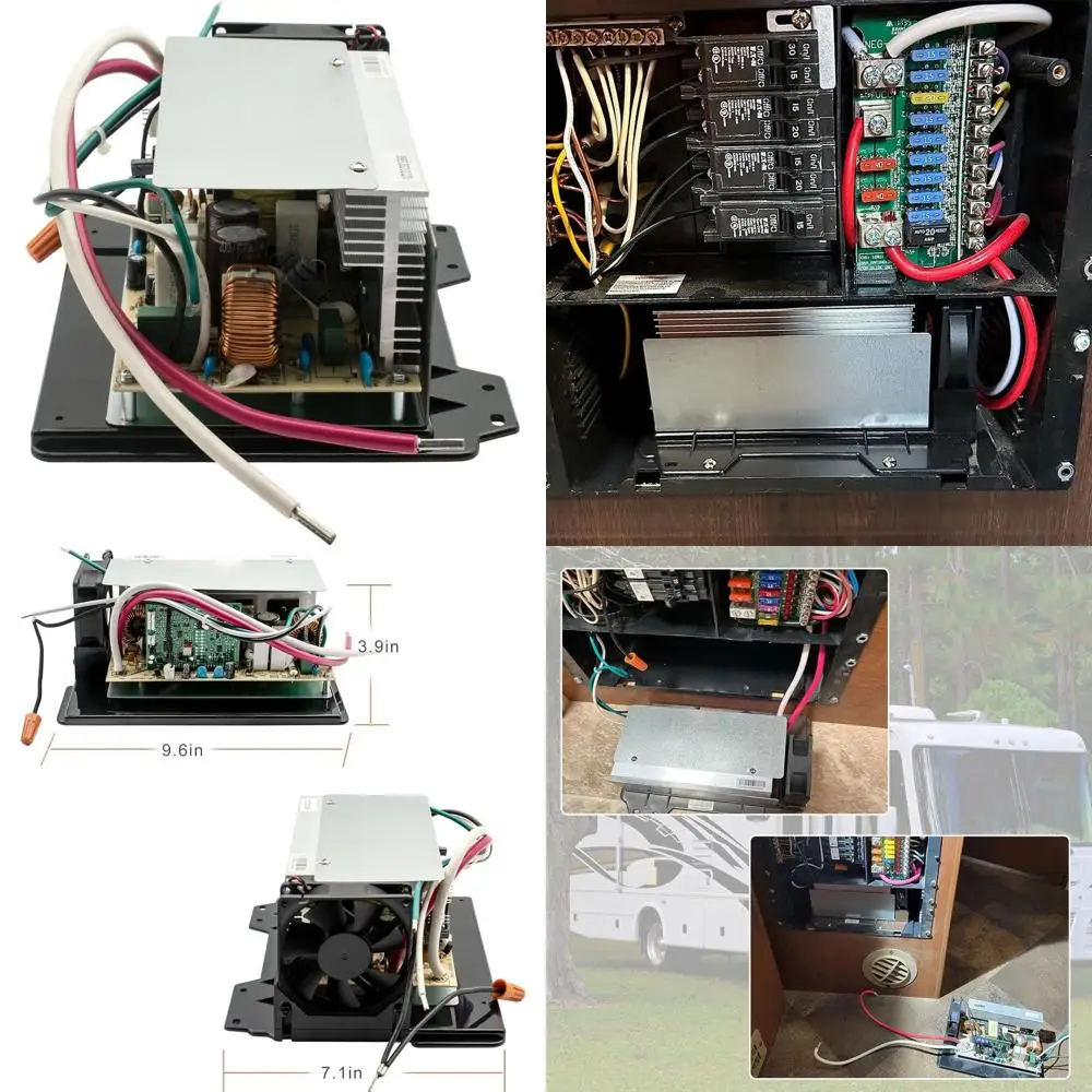 WF-8955-AD-MBA Main Board Assembly for WF-8900-AD Series Power Center - 55 Amp, Black